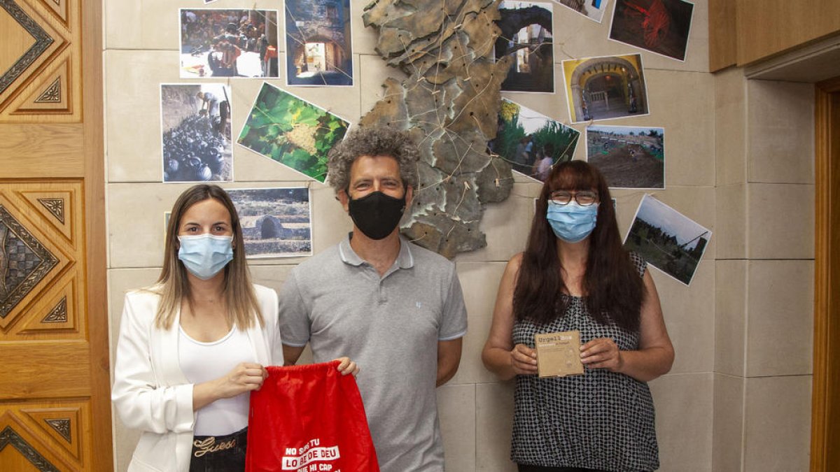 Presentación del Gastrosarau Benvinguts a l’Urgell, ayer en el consell comarcal.