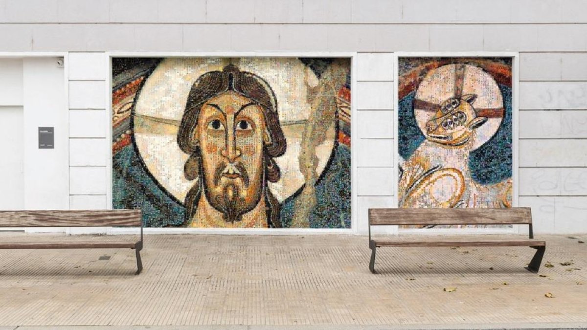 Fotomuntatge de l’obra que estrenarà la Fundació Vallpalou.