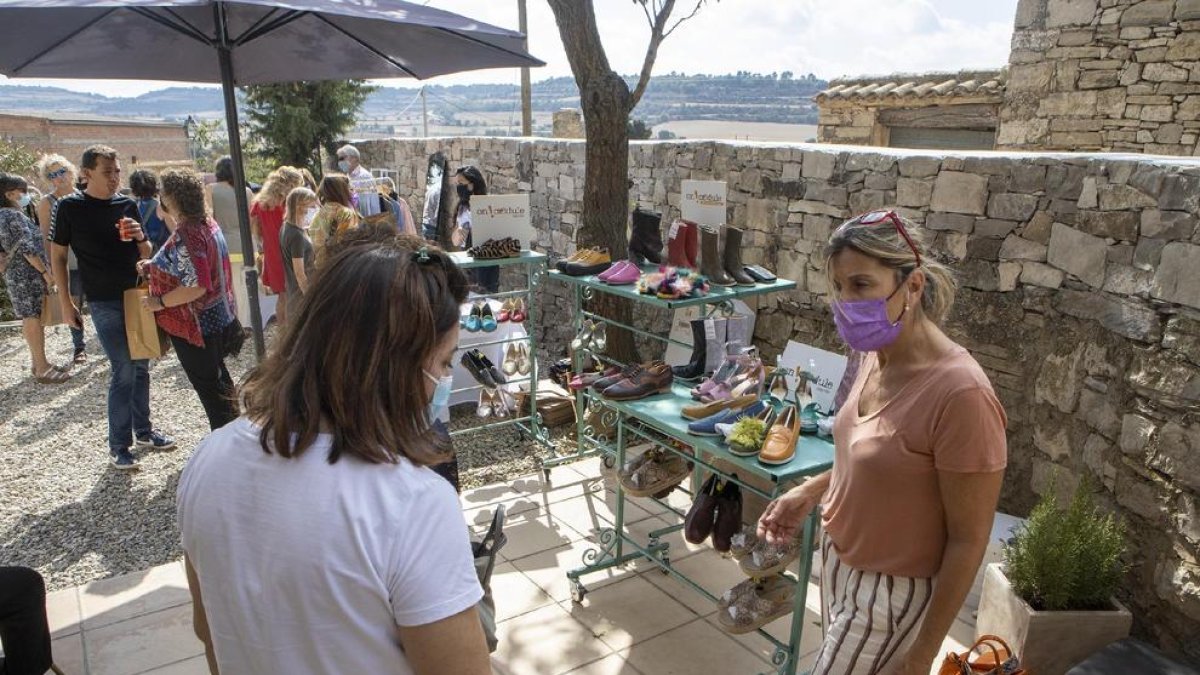 La jornada va comptar amb cinc dissenyadores de la Segarra.