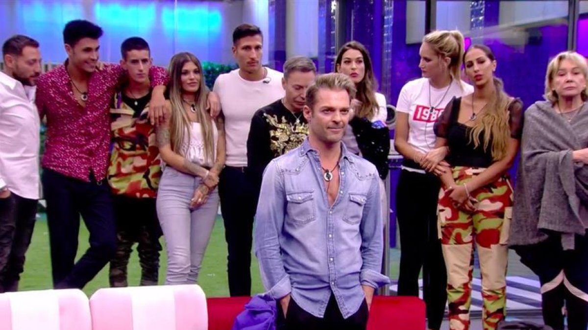 Els de ‘GH Vip’, en plena sessió.