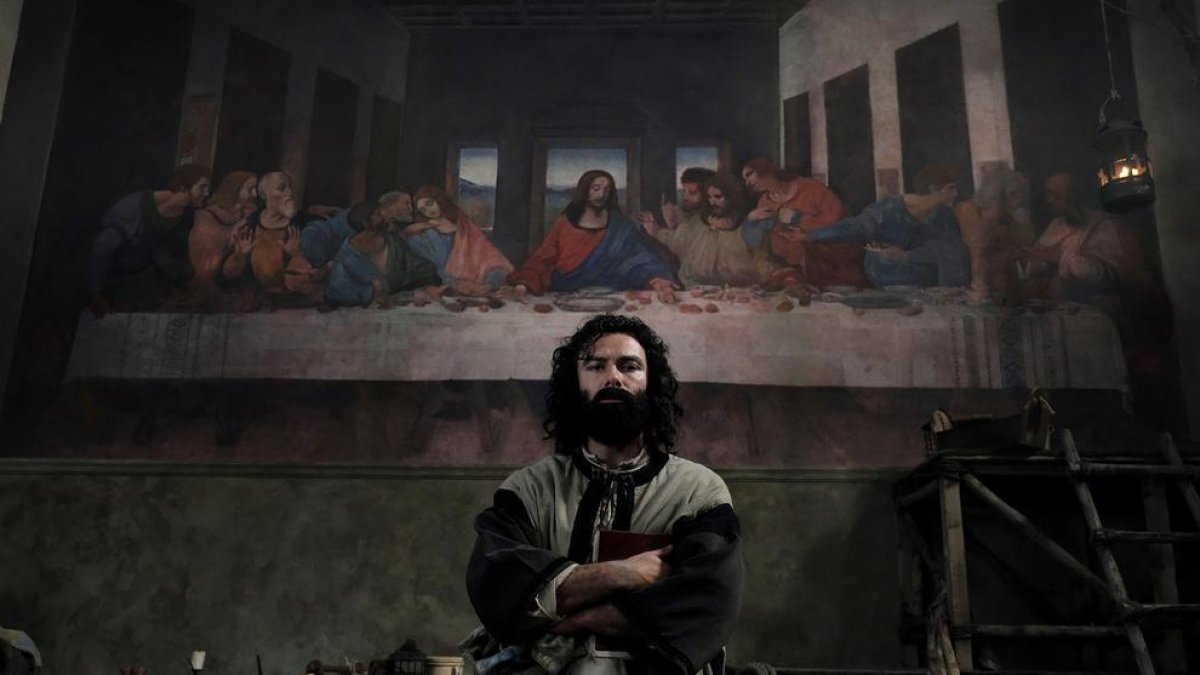 Un fotograma de la sèrie ‘Leonardo’, que relata la vida de l’italià.