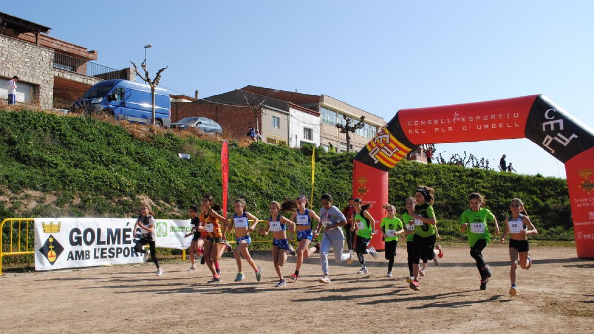 El Cros de Golmés contó con pruebas de todas las categorías.