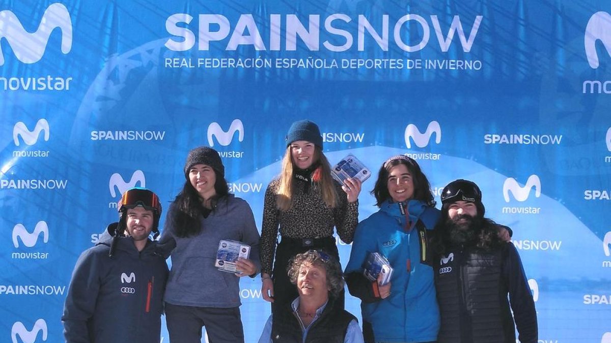 Podis aranesos a la Copa Espanya de snowboardcross de Baqueira
