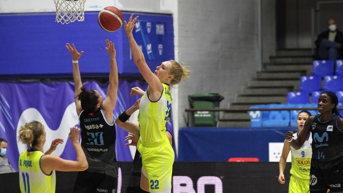 Les urgellenques van ser capaces de guanyar dijous l’Estudiantes.