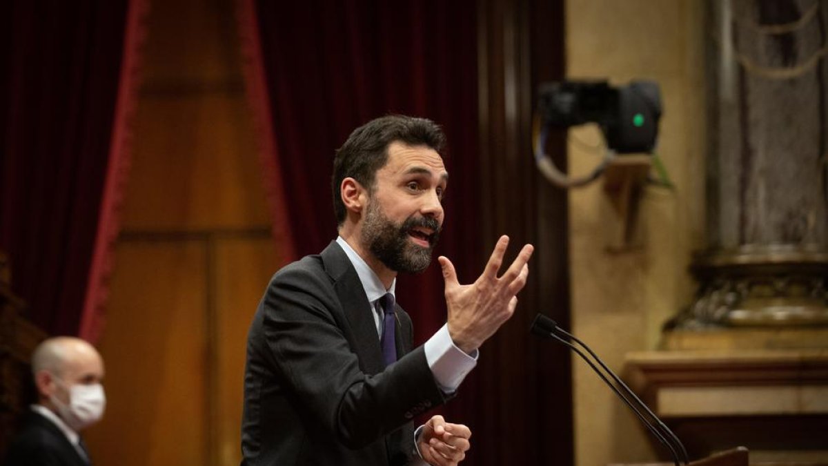 L’expresident del Parlament i conseller, Roger Torrent.