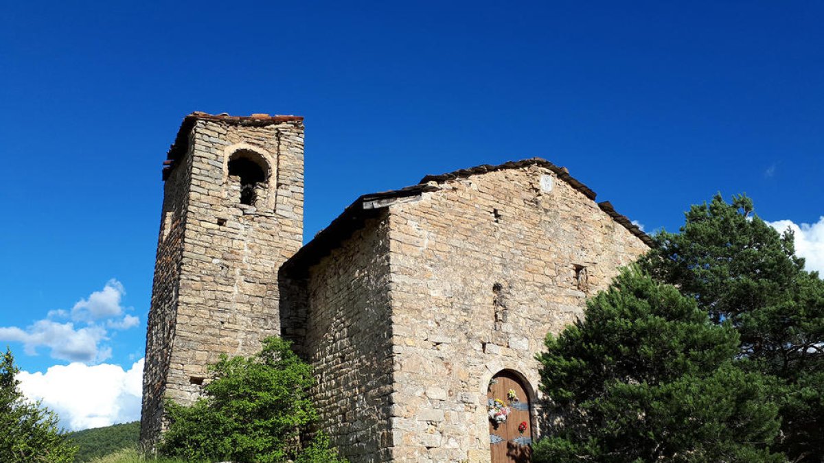 Vista de archivo de la ermita donde se colocará el faro.