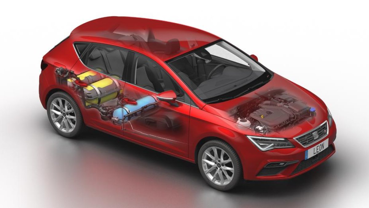 Seat León híbrid.