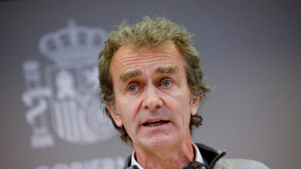 El director del Centre de Coordinació d'Alertes i Emergències Sanitàries, Fernando Simón.