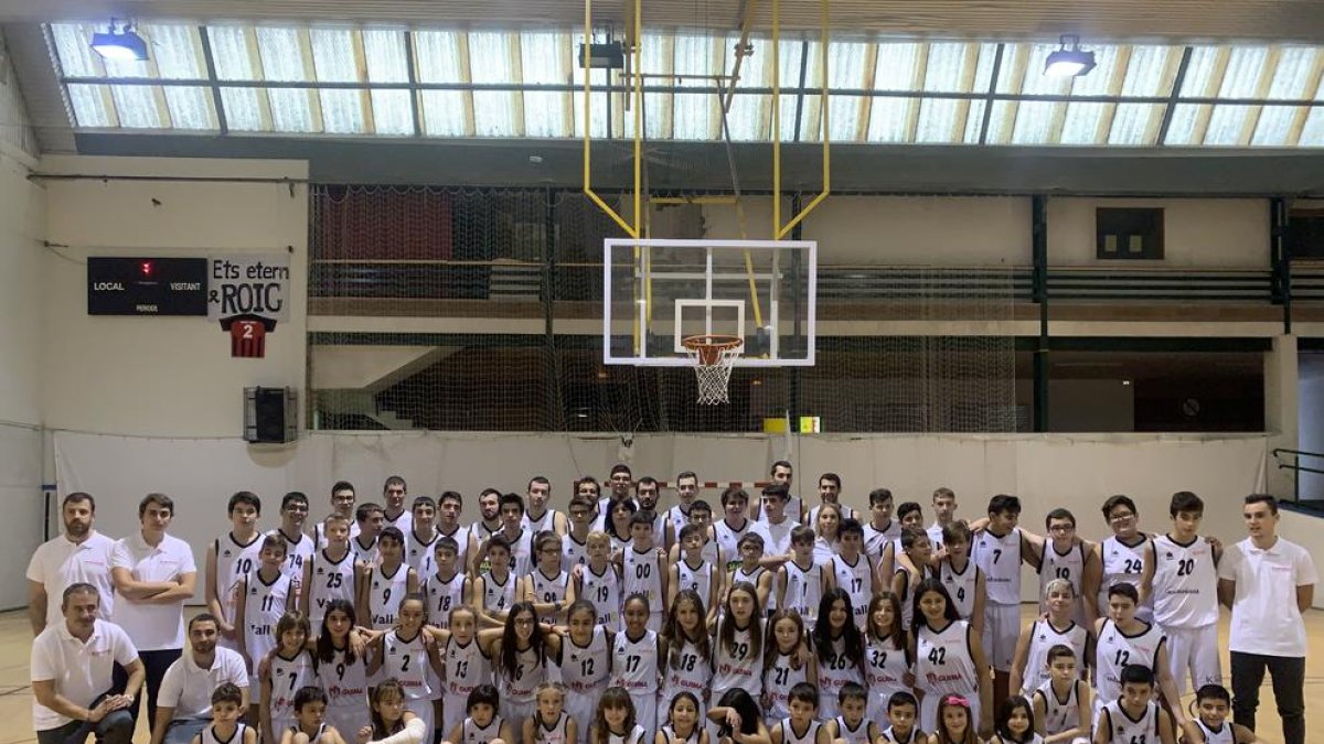 El CB Borges-Garrigues va presentar els sis equips federats que competeixen aquesta temporada.