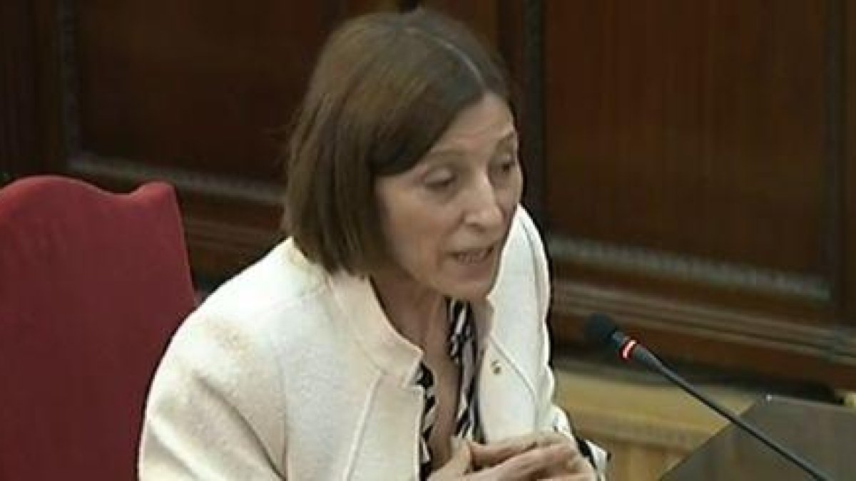 Forcadell lleva al Tribunal de Estrasburgo su situación de prisión preventiva