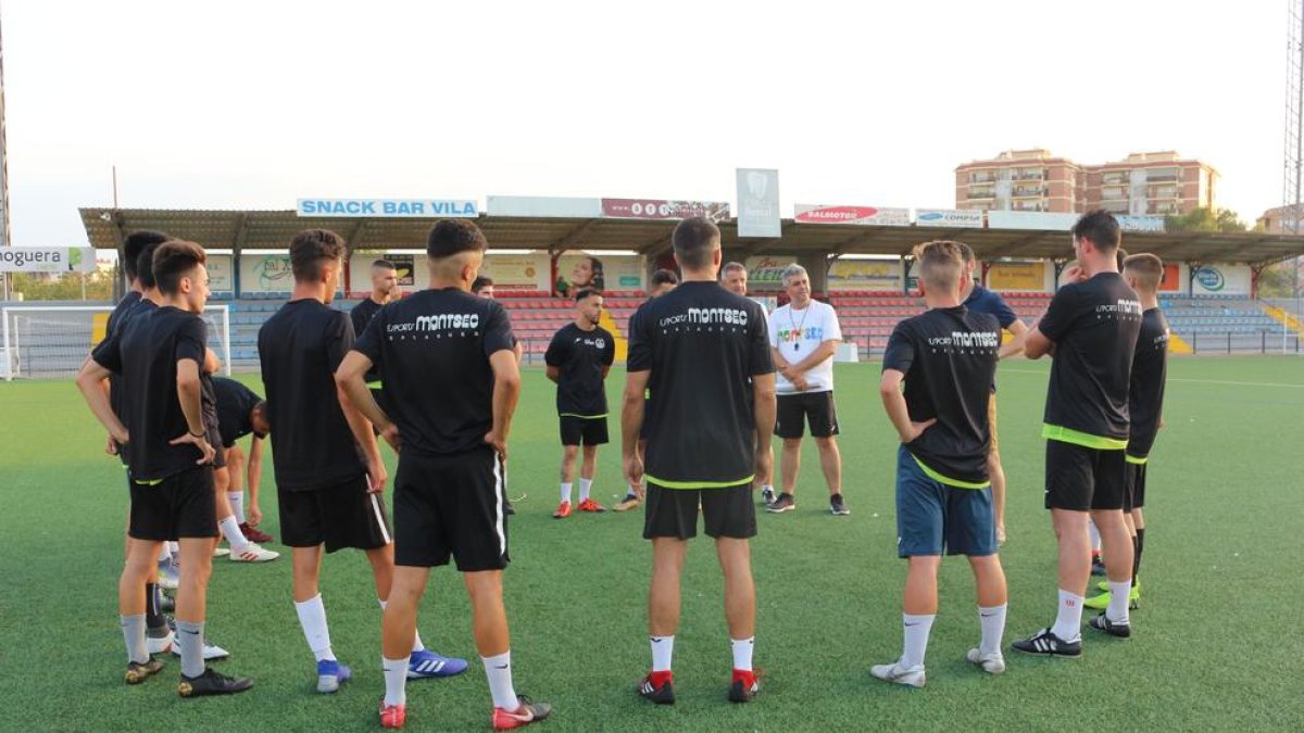 Els jugadors del Balaguer van tornar ahir a les sessions.