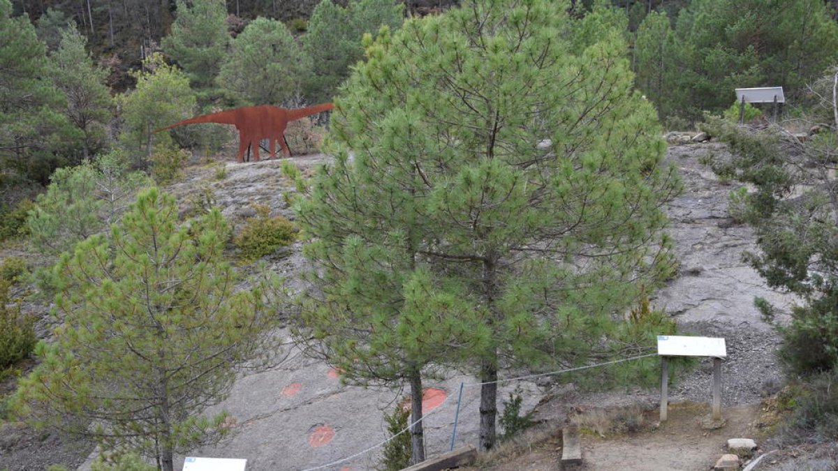 El mirador ha estat objecte d’obres de reconstrucció de l’entorn.