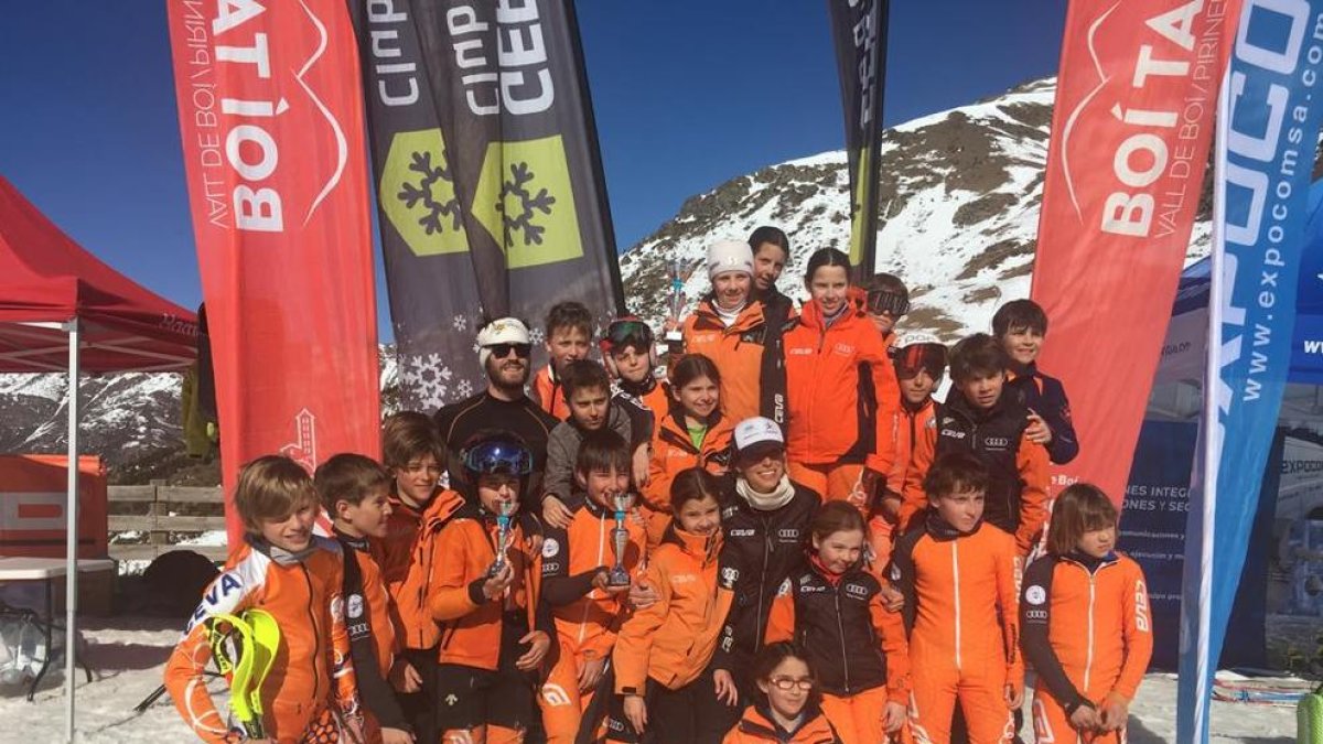 El CEVA clasifica a ocho esquiadores en la Copa de España