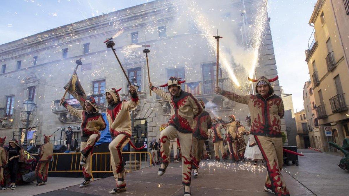Los Diables Carranquers celebran el sábado su fiesta anual.
