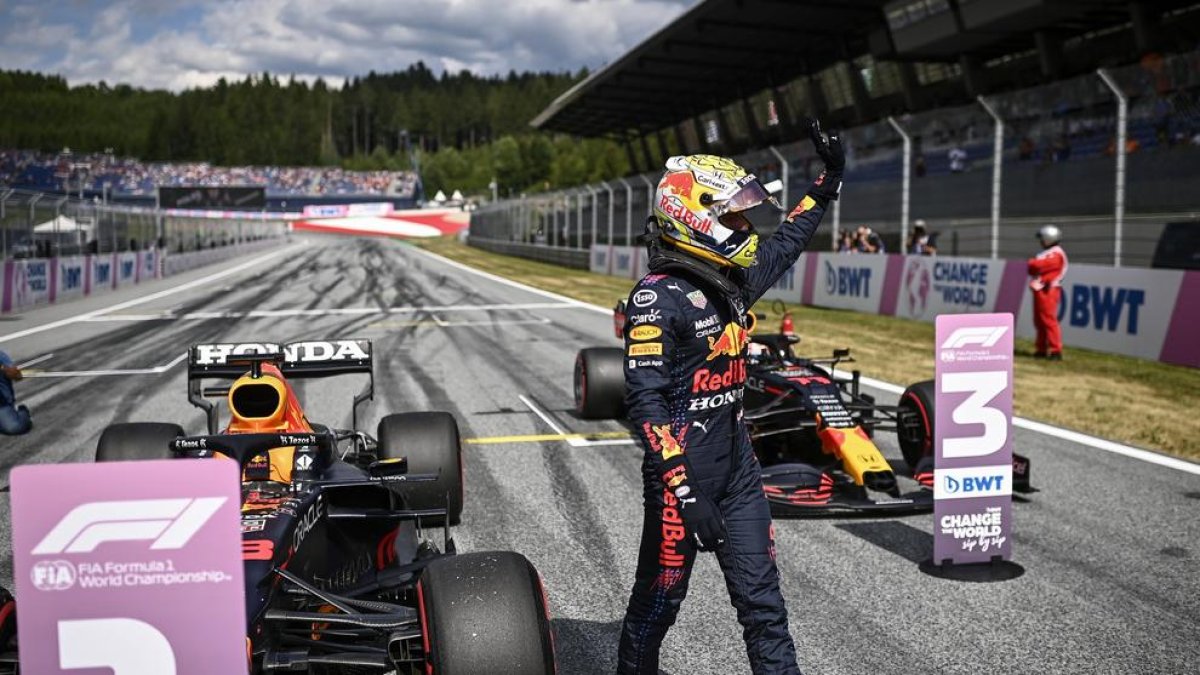 Max Verstappen volvió a ser ayer el más rápido en el circuito austríaco de Spielberg.