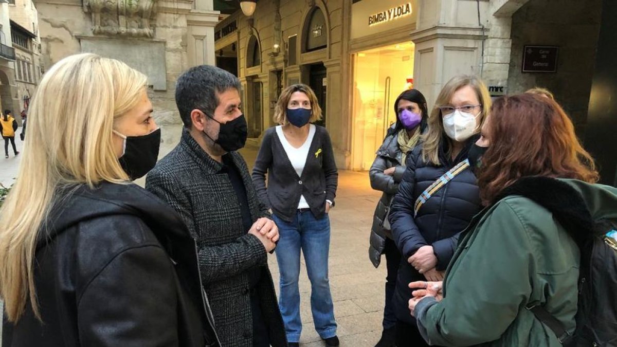 Jordi Sànchez reivindica des de Lleida la candidatura de Junts com l'única que ofereix solucions