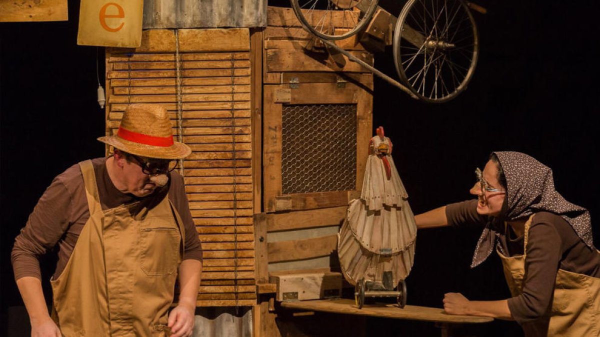 La companyia lleidatana presentarà l’obra ‘La gallina dels ous d’or’.