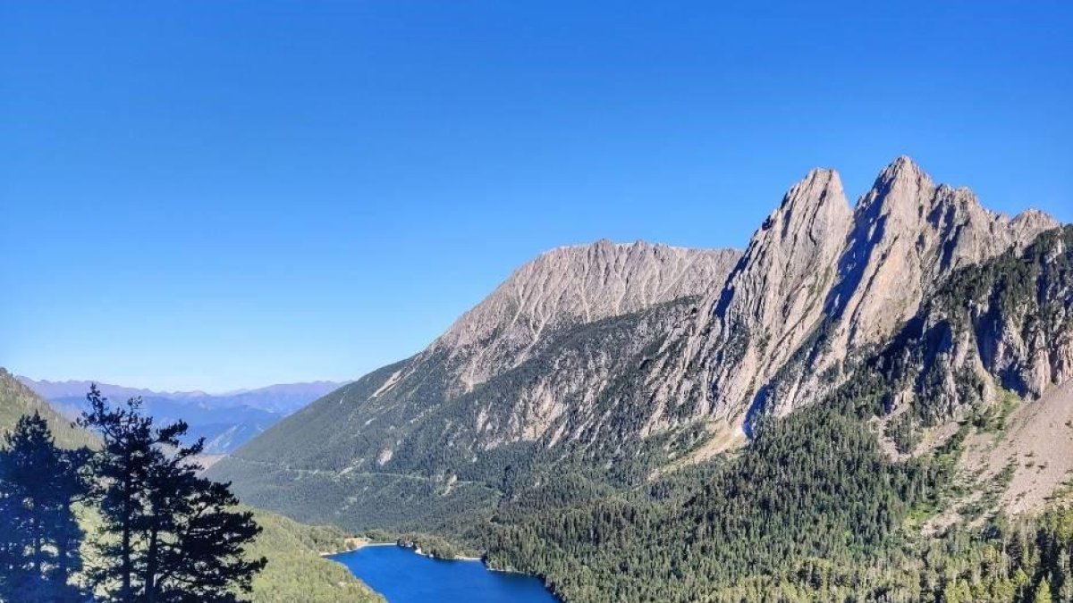 Imatge d’arxiu de l’estany de Sant Maurici.