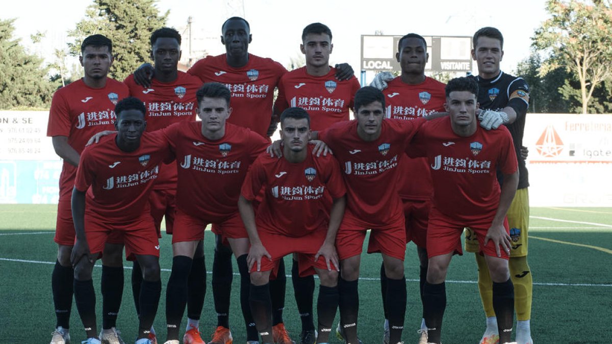 Aquesta és la formació inicial amb què el nou Lleida de Gabri va saltar al terreny de joc.