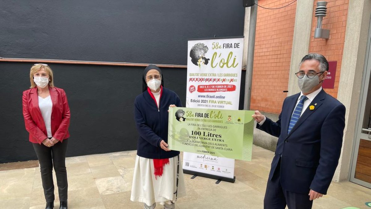 La presentació de la Fira de les Garrigues al Palau Robert.