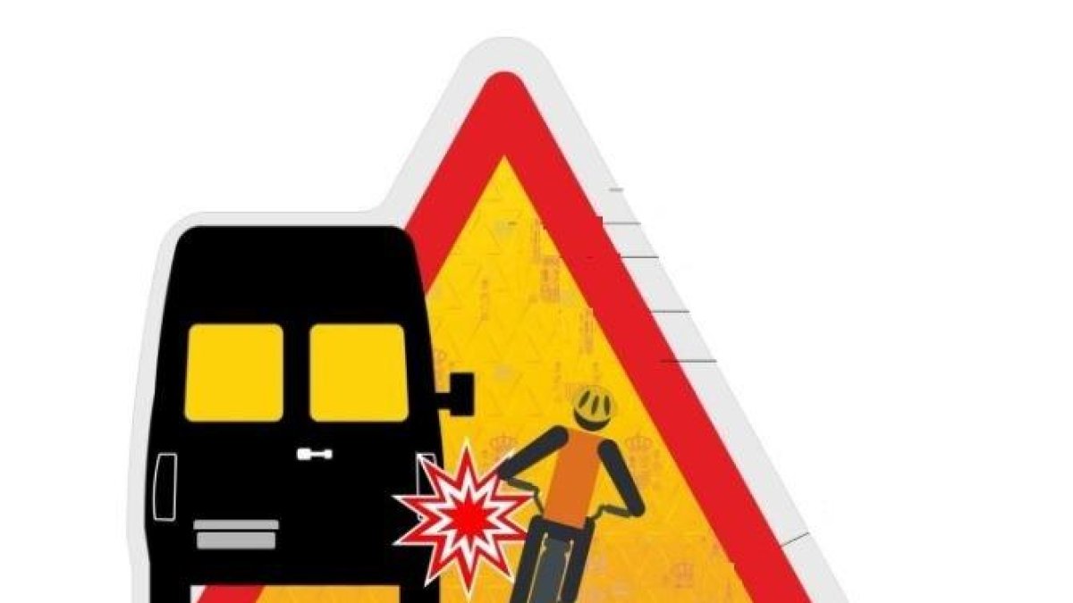 El nou senyal de circulació.