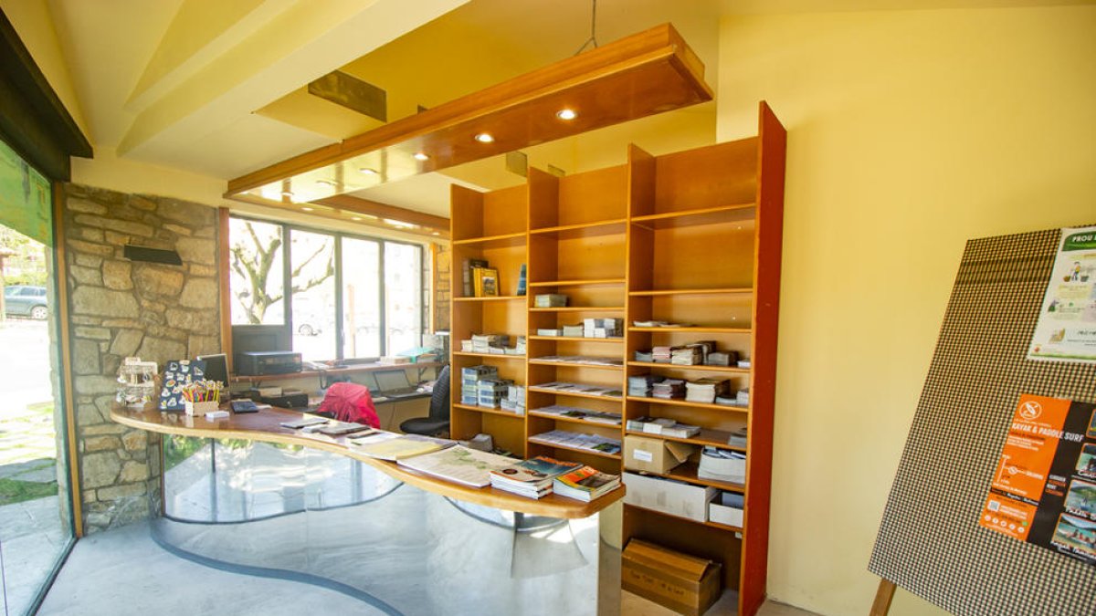 La nueva oficina de turismo de la Vall de Lord en Sant Llorenç.