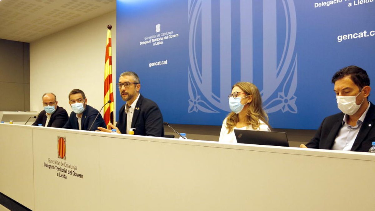 La roda de premsa de balanç de la campanya de la fruita 2021