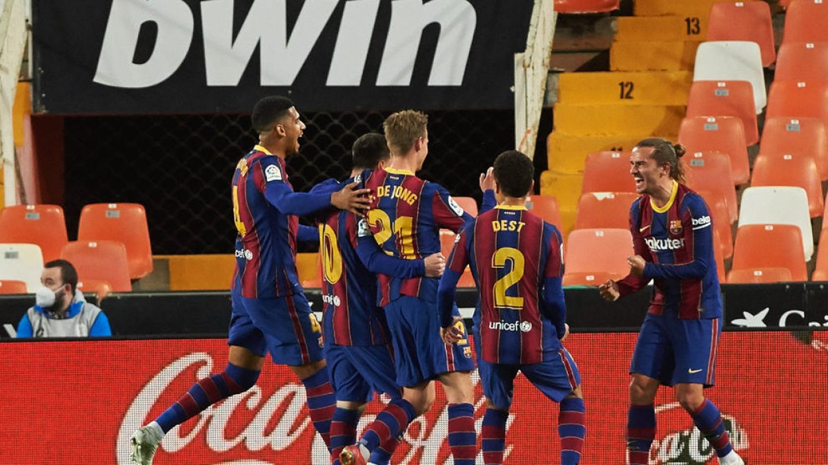 Leo Messi reunió a sus compañeros en una comida después de la remontada ante el Valencia.