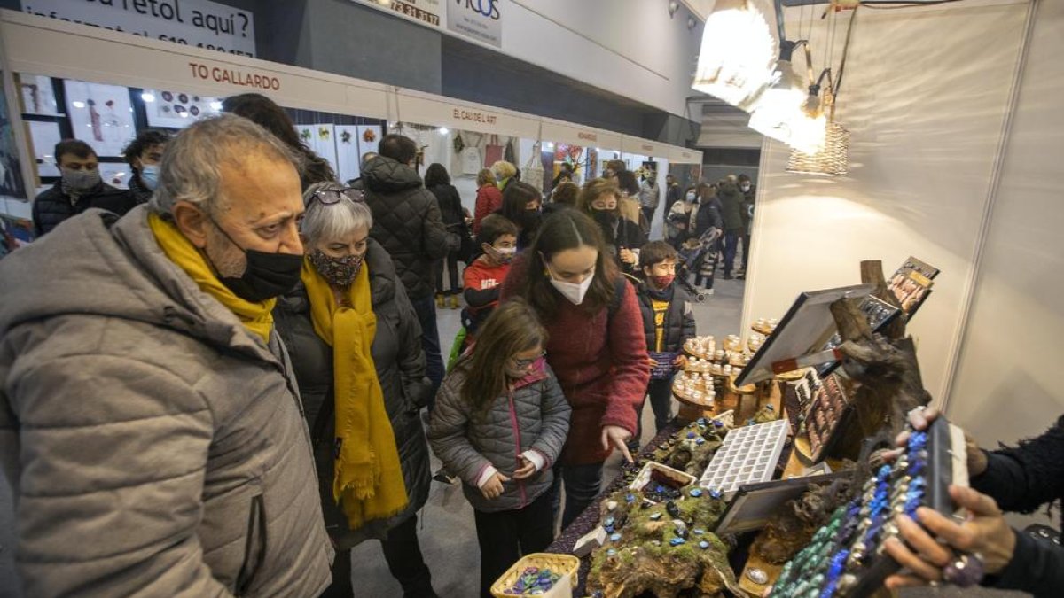 Els visitants van omplir ahir a la tarda les instal·lacions.