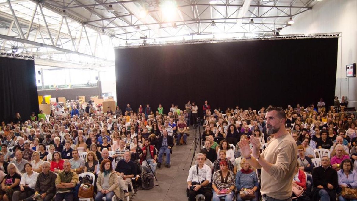 Imagen de una de las ponencias que se celebró ayer en la Fira d’Alimentació i Salut de Balaguer.