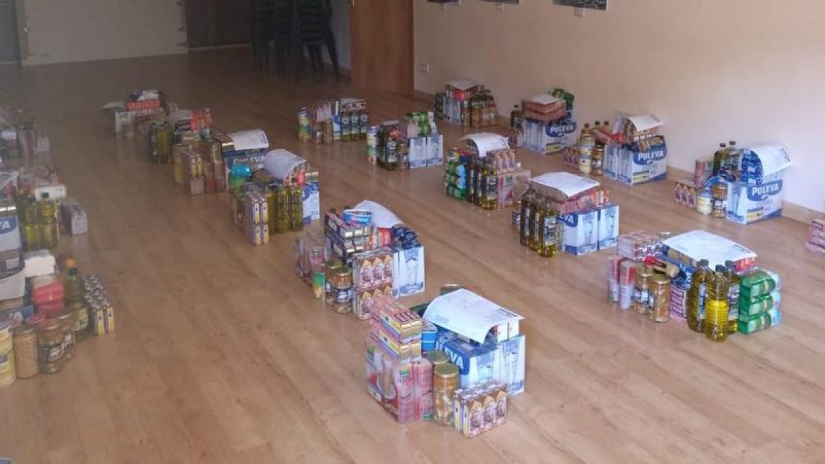 Lots del banc d’aliments de l’Alta Ribagorça.