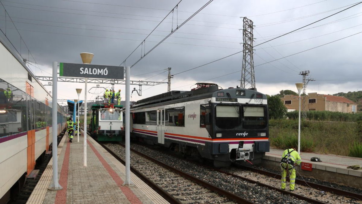 Adif restablecerá el lunes el tráfico ferroviario entre Binéfar (Huesca) y Lleida