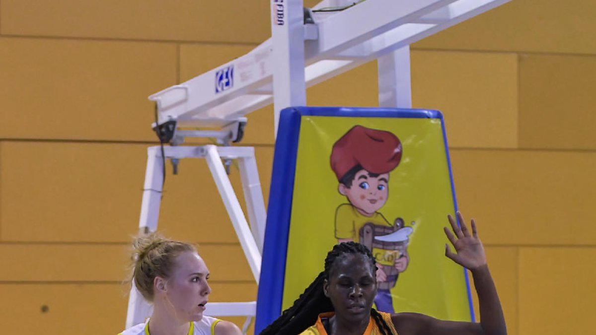 Dornstauder, durant el recent partit davant del Zamarat.