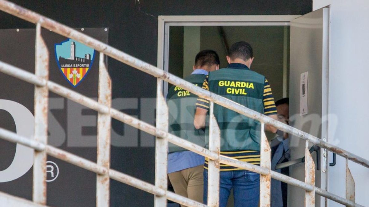 Inspeccionen el Lleida Esportiu per un suposat frau a la Seguritat Social i blanqueig de Capitals