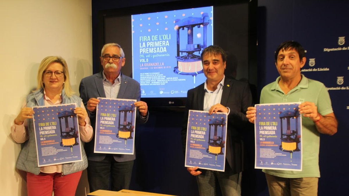 Presentació del certamen ahir a la Diputació.