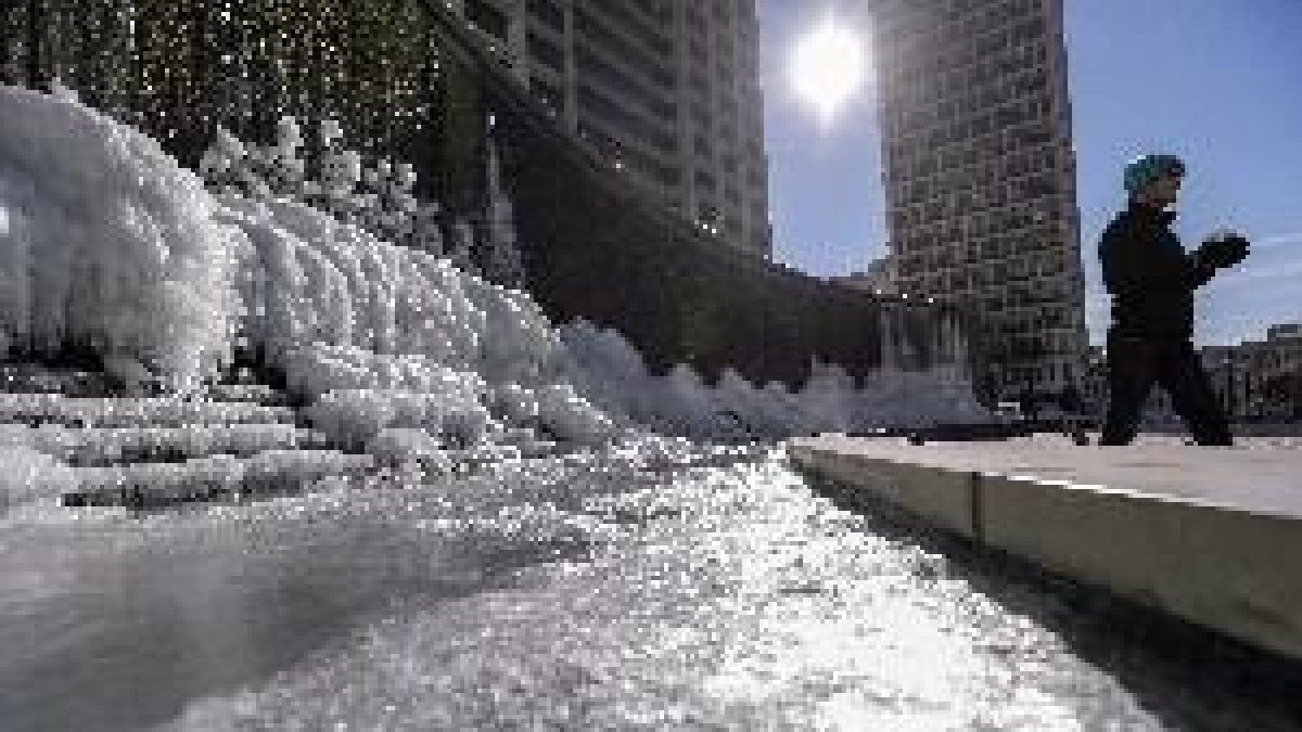 L'onada de fred polar deixa una sensació tèrmica de 50 graus sota zero als EUA