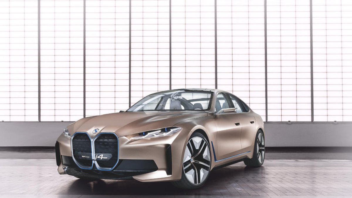 BMw Concept i4, el cupè elèctric capdavanter en estil