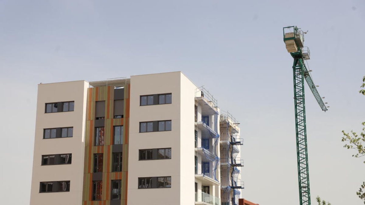 Pisos en construcción en Lleida