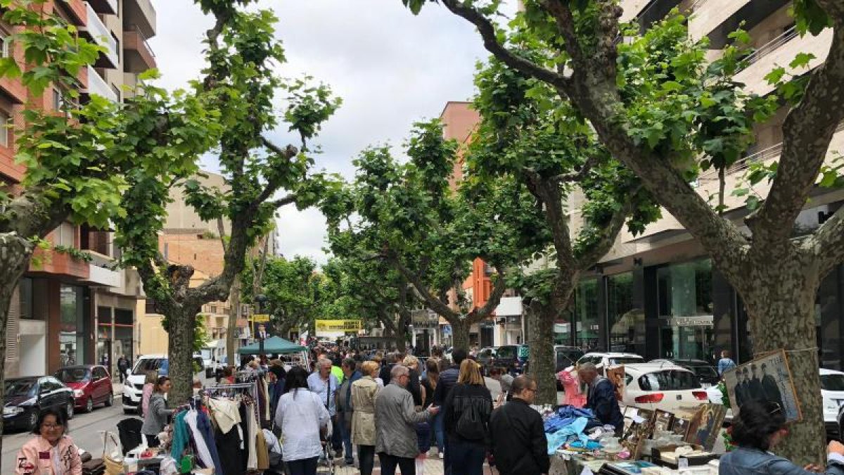 El passeig de l’Estació va centrar les activitats de la jornada.