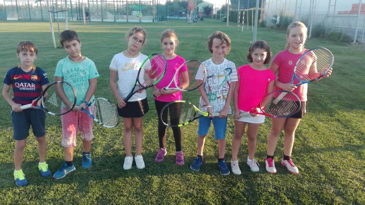 El CT Lleida se sitúa como nuevo líder de la Liga benjamín de tenis