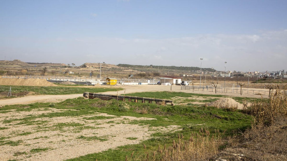 Los terrenos donde se construirá la nueva escuela de Vilagrassa.