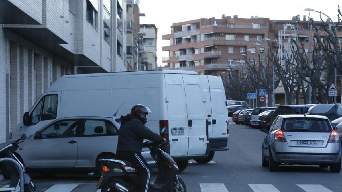 Reforma de la calle Penedès de Balàfia