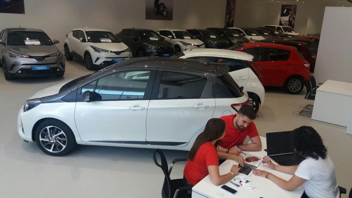 Naymotor inaugura nova exposició de Toyota Plus Ocasió
