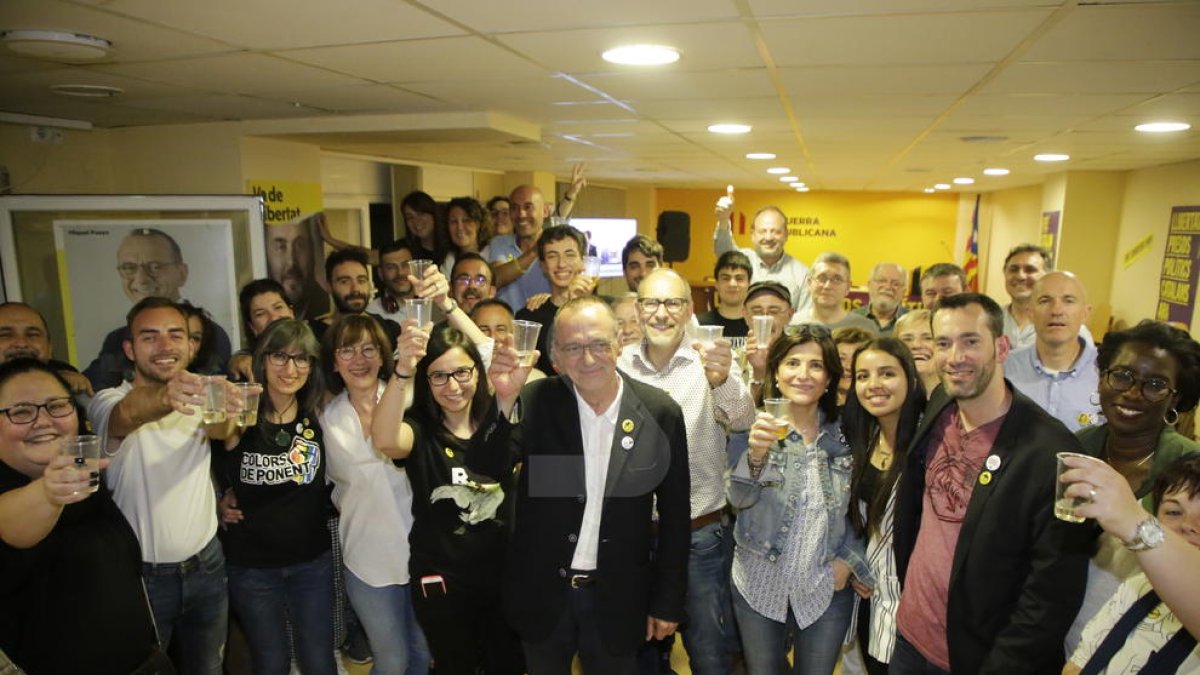 Victòria històrica d'ERC a la ciutat de Lleida