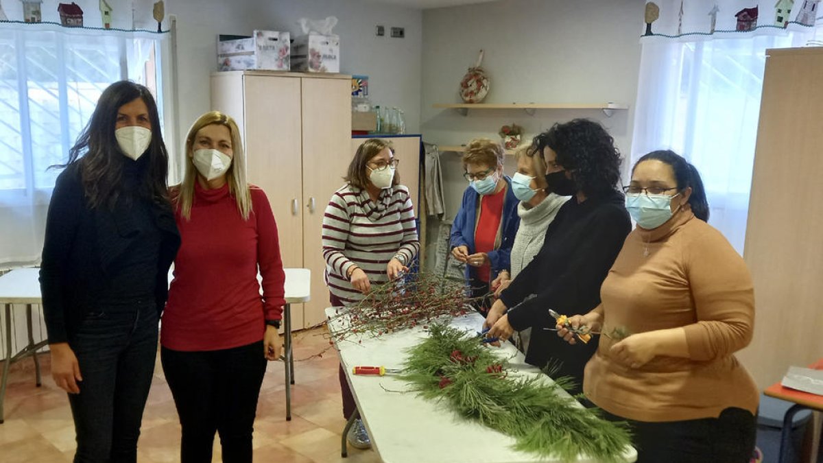 Taller de decoració nadalenca amb la interiorista Marta Orós a Alcoletge