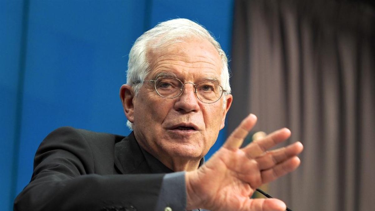 El cap de la diplomàcia europea, Josep Borrell, en una imatge del mes de febrer.