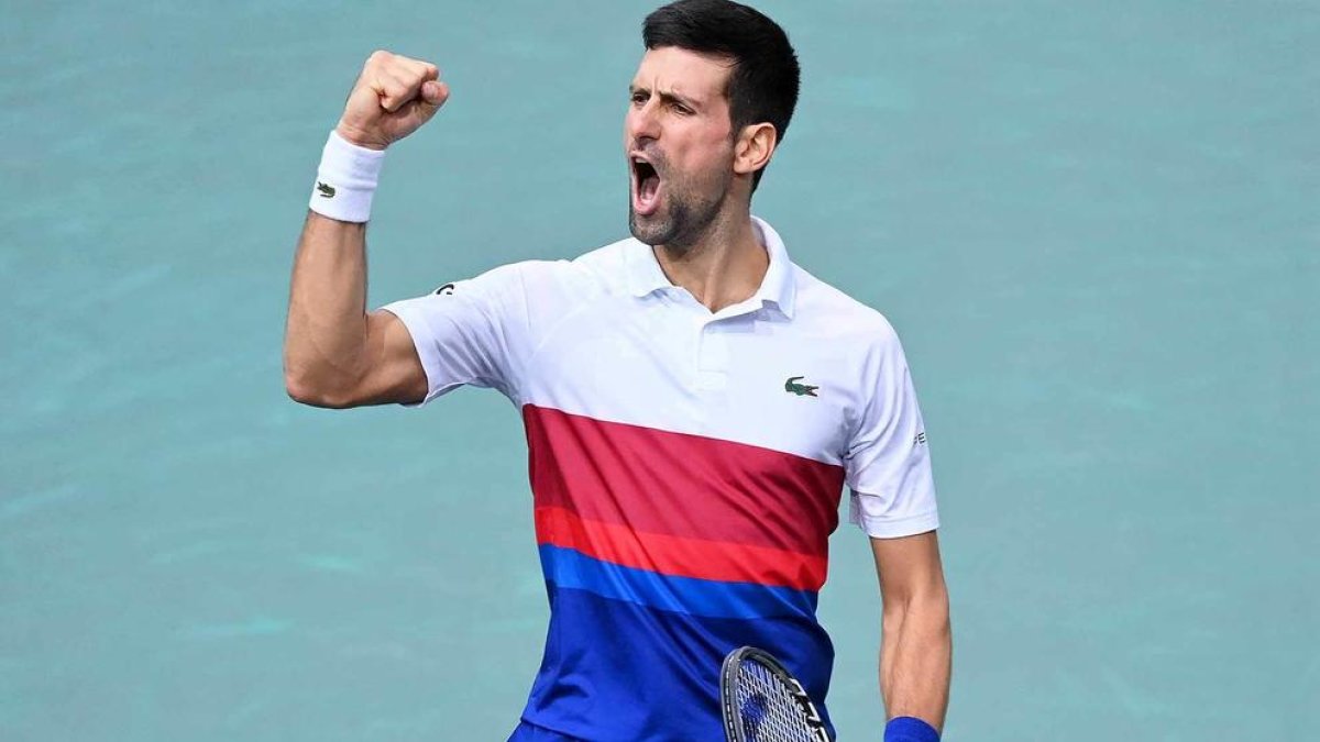 Djokovic busca hoy su sexto Masters 1.000 de París