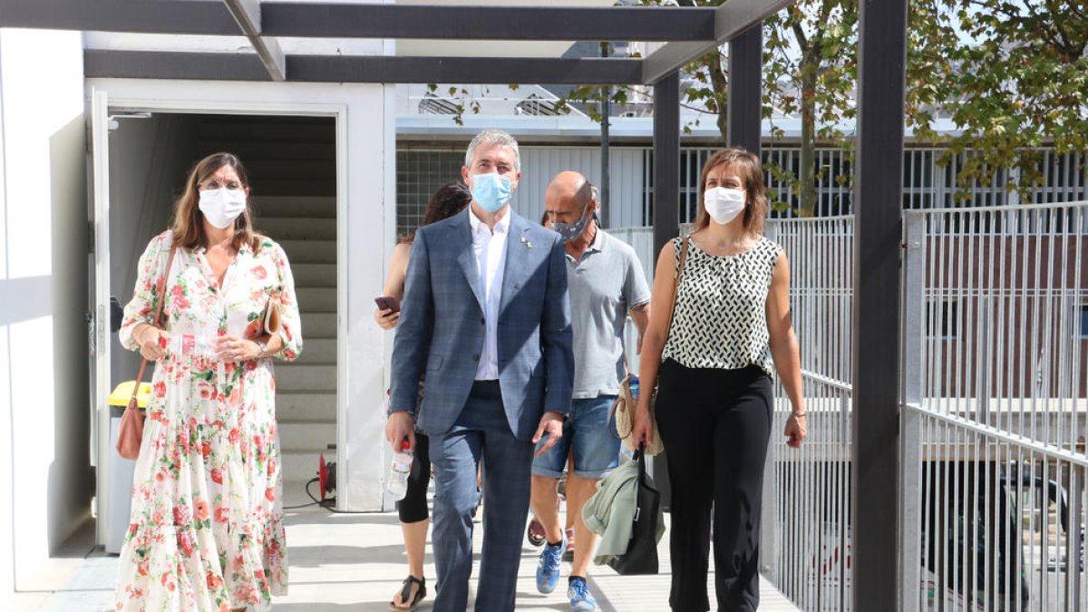 Gonzàlez-Cambray presentó ayer los datos del nuevo curso.