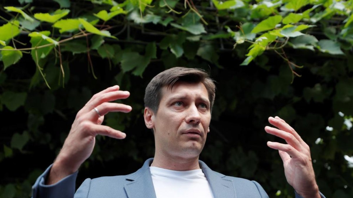 Imagen de archivo del opositor al Kremlin Alexéi Navalni.