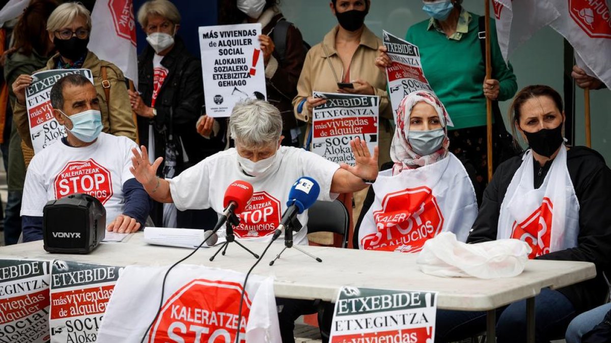 Los desahucios crecen un 13,4 % en el primer trimestre del año